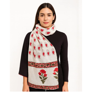 Chal de Algodón Transpirable para Mujer, Bufanda de Moda para Verano, Primavera e Invierno al Mejor Precio - Product Image 5