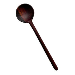 Hand Crafted <b>Wooden</b> Ladle <b>Spoon</b> with Long Handle and Hanging Loop Durable Natural <b>Cooking</b> Utensil for Soup and Stew - Product Image 6