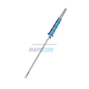 คีม DeBakey แบบตรง ปลาย 1 มม. ก้าน 5 มม. ความยาวใช้งาน 6.75 นิ้ว (17 ซม.) ด้ามจับแบบบีบ ทำจากสแตนเลส 11.75 นิ้ว (30 ซม.) - Product Image 4