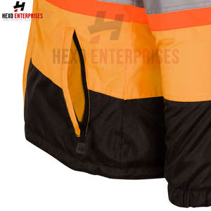 Vestes de sécurité de construction respirantes haute visibilité Veste de sécurité de haute qualité Vêtements de travail Veste de sécurité de construction d'usine - Product Image 6