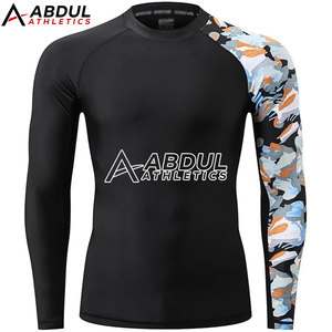 Camiseta de Protección Solar para Hombre, Manga Larga, Secado Rápido, Tejido Elástico, Perfecta para Surf, Gimnasio y Entrenamiento Deportivo - Product Image 2