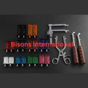 BISONS - Juego de Retractores Manuales de Columna Cervical y Vertebral de Acero Inoxidable, Tipo Caspar, Instrumentos Ortopédicos, Venta al Por Mayor - Product Image 3
