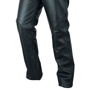 Pantalon de moto en cuir de vache personnalisable, respirant, anti-UV, coupe-vent, nouveau design confortable pour hommes, utilisation en extérieur - Product Image 6