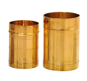 ชุดถ้วยตวงทองเหลืองแบบคลาสสิกถ้วยทองเหลืองดีไซน์ไม่เหมือนใคร - Product Image 4