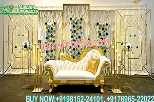 เทียนตกแต่งแบบรอยัลเอเชียสำหรับงานแต่งงานฉากหลังเทียนเทรนด์งานแต่งงานสุดพิเศษเชิงเทียนติดผนังเวทีงานแต่งงานหรูหรารับงานแต่งงานในคืนเทียนติดผนัง - Product Image 2