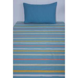 Parures de draps et de taies d'oreiller BlueSplash, literie bleue de qualité supérieure pour le confort et le style - Product Image 5