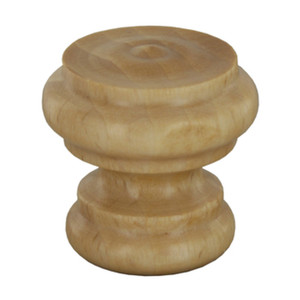 Pomolo in Legno Naturale Art. 102a Mm.38 - Product Image 1