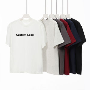 Nueva camiseta de gran tamaño de alta calidad 100% algodón 260 gramos para hombre con colores y tamaños personalizados para serigrafía - Product Image 1