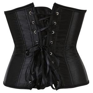 Corsé de satén verde Kelly, ropa moldeadora de cuerpo, corpiño adelgazante de cintura, lencería para mujer, traje de moda Sexy a la moda - Product Image 6