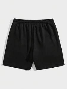 Pantalones cortos inspirados en Hip Hop | Ajuste urbano relajado | Impresión de logotipo personalizado | Soporte OEM/ODM | Esencial de verano - Product Image 2