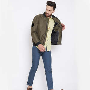 Chaquetas Bomber para Hombre de Alta Calidad, Servicio OEM, Chaqueta Bomber para Hombre Más Vendida, Chaqueta Bomber Personalizada para Hombre en Todas las Tallas - Product Image 6