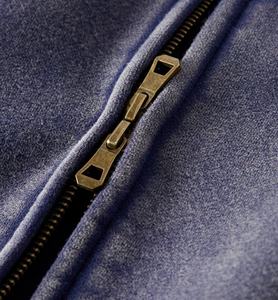Sweat à capuche pour hommes de haute qualité 100% coton écologique hiver lourd lavage Vintage poche à capuche zippée Logo personnalisé bas quantité minimale de commande détresse - Product Image 3