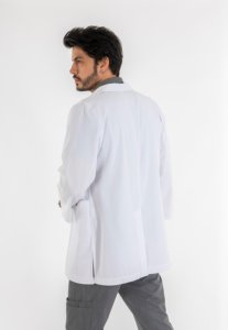 Uniforme Quirúrgico Unisex de Talla Grande para Médico y Enfermera, Chaqueta de Tela de Poliéster y Algodón, Logotipo Personalizado, Uniformes de Hospital para Cirugía - Product Image 3
