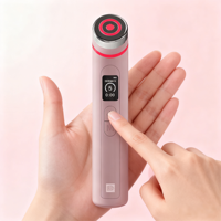 Nouvel appareil de beauté 2026 Pink Booster Pro pour le soin de la peau, masseur facial multifonction 6 en 1