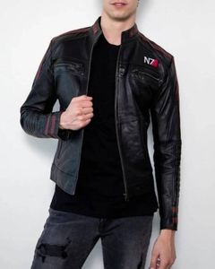 Chaqueta de cuero Commander Shepard Mass Effect N7 - Product Image 1