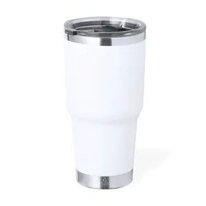 Tazza Termica Sostenibile in Acciaio Inossidabile Tobey, Gadget Ecologico per Bevande Calde - Product Image 1
