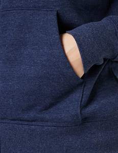 เสื้อฮู้ดผู้ชาย ผ้าฟลีซบุนุ่ม ตะเข็บทนทาน ผ้าโพลีเอสเตอร์/คอตตอน สไตล์ลำลองสำหรับใส่ซ้อนชั้นในฤดูใบไม้ร่วง - Product Image 4