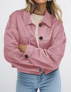 Chaqueta de Peso Pesado, Chaqueta Transpirable para Exteriores, Chaqueta de Moda para Mujer, de Buena Calidad, con Logotipo Personalizado, Informal - Product Image 2