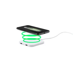 Caricabatterie USB Wireless Promozionale Personalizzato per Gadget - Product Image 6
