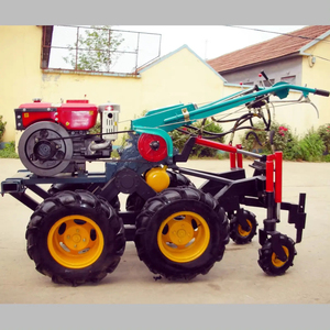 18hp Mini Motocultor Walk-Behind Tractor with <b>Trailer</b> Used Two-<b>Wheel</b> Farm Tractor - Product Image 5