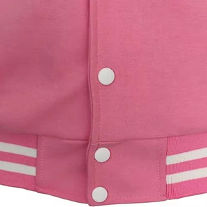 Chaqueta Varsity de Cuello Alto Delgada para Hombre, Transpirable, Colores Personalizados, Elegante, Mangas Completas, Cómoda, de Alta Calidad, para Invierno - Product Image 3