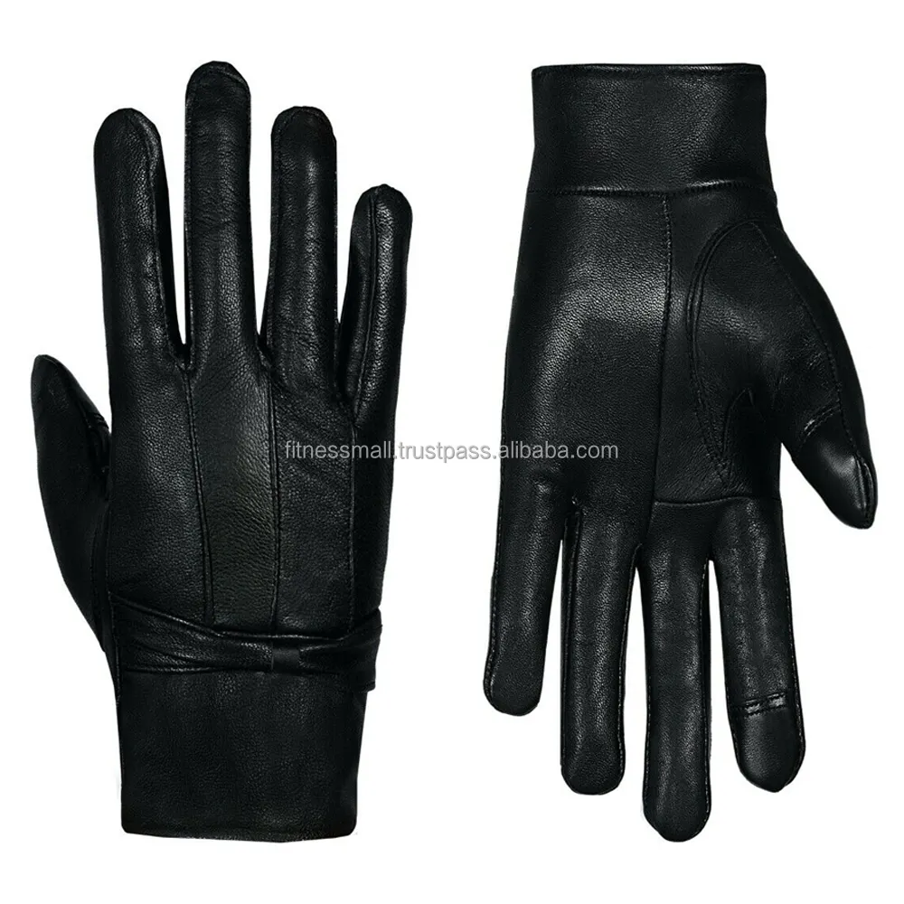 wholesale genuine Ladies Leather Gloves Women Real Soft Fleece Lined Winter Casual Driving Warm women gloves fitness gloves