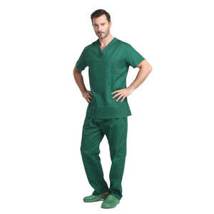 Combinaison de gommage active douce et extensible vêtements médicaux deux pièces modernes respirants légers confortables pour infirmière - Product Image 6