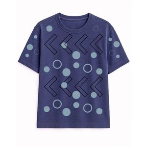 เสื้อยืดผู้ชายคอตตอน 100% ดีไซน์ใหม่สั่งทำพิเศษ ทรงลำลอง คอกลม พิมพ์ลาย ไซส์ใหญ่ ระบายอากาศดี ด้านหน้าเรียบ - Product Image 1