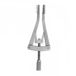 Rétracteur manuel auto-serrant de haute qualité, à 4 à 4,5 mm, à dents semi-affûtées, en acier inoxydable, instrument chirurgical certifié CE BSZ SURGICO - Product Image 4