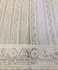 ผ้าปักลาย lucknowi สำหรับงานแต่งงานงานปาร์ตี้ - Product Image 3