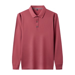 Taille U 220 GSM 80% Coton 20% Polyester Polo brodé Premium Personnalisé Activewear Polo à manches longues pour hommes - Product Image 6