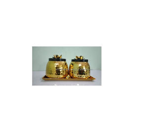 GOLD PLATED JAR in NEW DESIGN for RETURN <b>GIFT</b> in INDIA - Product Image 4