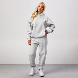 Profesional hecho a medida Jogging Slim Fit Winter Casual Wear 2 piezas Set Joggers Mujeres Chándal Set - Product Image 1