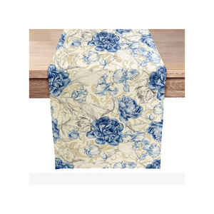 Home Decoration Custom Print 100% Cotton Embroidered Table Runner with Custom Private Labeling - Product Image 3