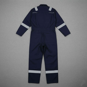 ชุดคลุมป้องกันความปลอดภัยแบบสั่งทำพิเศษ คุณภาพสูง ผลิตจากโพลีเอสเตอร์ 100% มาตรฐาน ANSI ระดับ 2 กันน้ำ พร้อมไฟ LED กระพริบ มองเห็นได้ชัดเจน มีกระเป๋าหลายช่อง - Product Image 2