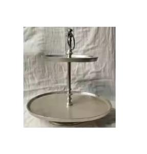 Haute demande avec un prix raisonnable fabriqué en Inde support de gâteau or mariage métal artisanat en Inde avec qualité d'exportation - Product Image 5