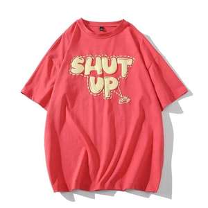 Fabricante personalizado de peso pesado DTG 3D Puff estampado camiseta algodón Boxy Tee verano Streetwear gráfico camisetas para hombres - Product Image 2