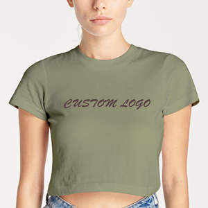 Camiseta Corta Informal y Cómoda para Mujer, Venta en Línea / Camiseta Deportiva Corta para Mujer para Uso en Verano - Product Image 5