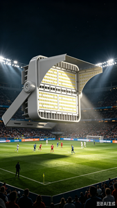 Faro LED COB Sportivo 400W per Pali Alti, Lampada Modulare per Stadio IP66, Alloggiamento in Alluminio 100W, per Campo da Calcio e Basket, Certificazione CE - Product Image 2