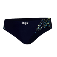 Traje de Baño Deportivo para Hombre 2024, con Estampado Animal y Logotipo Personalizado, Spandex/Nylon Elástico, Antibacterial, de Una Pieza, para Playa