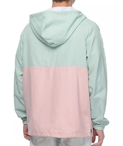 แจ็คเก็ตไนลอนกันลมสำหรับผู้ชายเสื้อกันลมกันน้ำ100% ฮู้ดชุดวิ่งแบบทางการสำหรับฤดูหนาว - Product Image 2