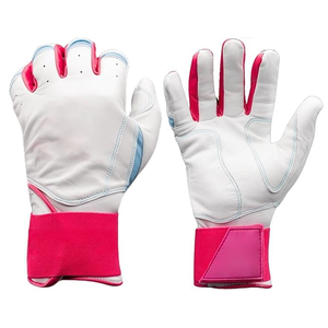 Custom All-Color Polyester/Cotton Breathable Eco-Friendly Ambidextrous Baseball Batting Gloves Professional Quality Durable - Product Image 3