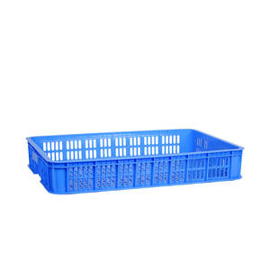 5040 Plastic <b>Crate</b> 2T Oem <b>Stackable</b> Storage <b>Crates</b> Wholesale Smooth Surface Plastic Vegetable <b>Crate</b> Diverse Colors Custom Logo - Product Image 3