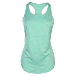 Camiseta Deportiva Sublimada para Mujer, Camiseta Corta Acanalada de Alta Calidad, Talla Estadounidense, Transpirable, Sin Tirantes - Product Image 1