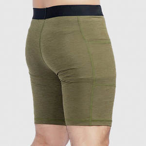 Pantalones cortos ajustados para hombre, pantalones cortos de compresión para gimnasio, capa base de compresión, ropa activa - Product Image 6