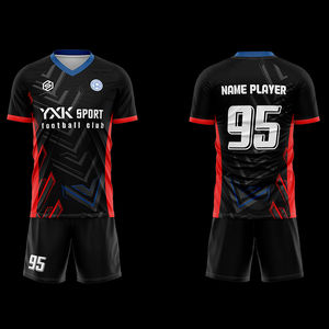 Uniformes deportivos de fútbol para hombre, chándal de fútbol con estampado de sublimación de la mejor calidad, ropa de fútbol de equipo OEM en blanco - Product Image 3