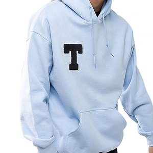 Reserve Able Chenille bordado personalizado sudaderas con capucha para hombre 100% algodón invierno transpirable impermeable - Product Image 5