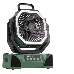 Multifunctional Camping With Detachable Tripod Mist Humidifier Led <b>Light</b> Rechargeable Outdoor Fan for Fishing Travel - Product Image 1