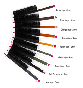 Individual Private Label Eyelash Extensions Super Dense Natural Long <b>Best</b> Vegan Faux Mink Lashes Lashes Wholesale Individual - Product Image 6
