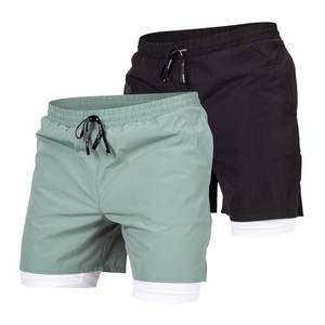 Pantalones Cortos Deportivos Transpirables de Secado Rápido para Hombre con Bolsillo con Cremallera - Product Image 4